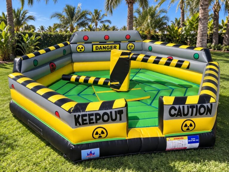 Barredora Hinchable Wipeout en alquiler en Alcorcón