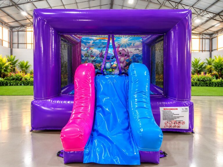 Castillo Hinchable Lilo y Stitch en alquiler en Alcorcón